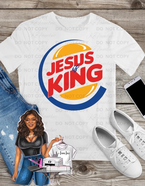 Jesus Is King T-Shirt – Bold Faith Statement