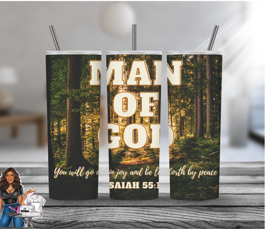 Man Of God Tumbler