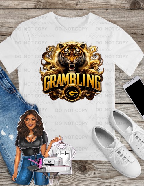 Grambling Tiger Pride T-Shirt – Official Spirit Wear